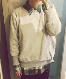 古着 | 岩手のお店で買った穴開きスウェット(スウェット)