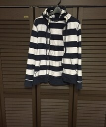 GAP | ギャップ ボーダージップパーカー(パーカー)