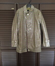 MACKINTOSH PHILOSOPHY | マッキントッシュ フィロソフィー チェック柄 コート(ステンカラーコート)