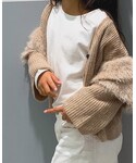 GU(ジーユー)の「トップス(Tシャツ/カットソー)」