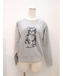 kittenスウェットトップ＊H.GRY(スウェット)