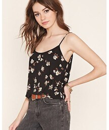 FOREVER 21 | フラワープリントキャミ(トップス)