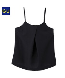 GU | フロントタックキャミソール(キャミソール)