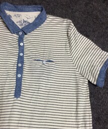 une brise | ボーダーポロ(ポロシャツ)