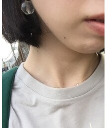 作った硝子のピアス | ピアス（両耳用）
