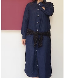 earth music&ecology | シャツワンピース