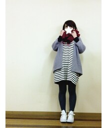 赤のストール(ストール/ショール)