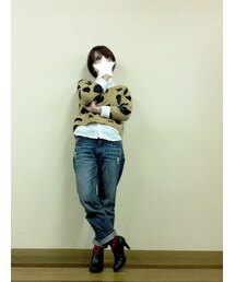 レオパードニット(ニット/セーター)