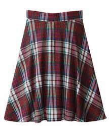 GRL | チェック柄膝丈スカート(スカート)