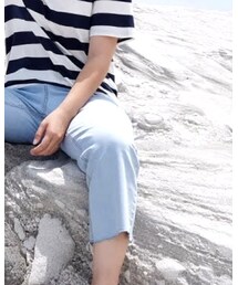 貓咪曬月亮 | デニムパンツ