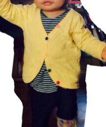 イエローカーデガン(カーディガン/ボレロ)