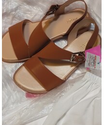 しまむら | 2PINKナナメストラップサンダル(サンダル)