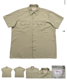 Dickies | ディッキーズ 半袖 ワークシャツ 古着(シャツ/ブラウス)