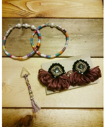 Handmade | asobuco_(ピアス（両耳用）)