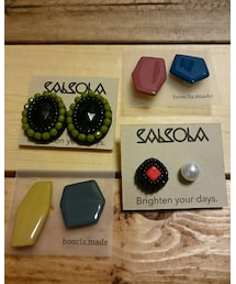 Handmade | salsola&ボンクラ(ピアス（両耳用）)