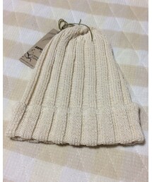 no brand | 綿麻キャップ(ニットキャップ/ビーニー)