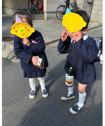 幼稚園で鬼のお面作ったよ | その他