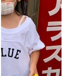 BLUEBLUEの「トップス(Tシャツ/カットソー)」
