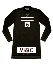 SAM MC LONDON グラフィックプリントロングトップス(Tシャツ/カットソー)