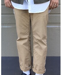 GROWN&SEWN | チノパンツ