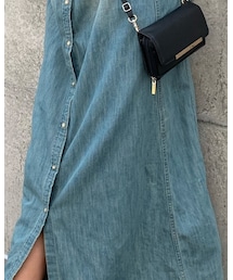 no brand | シャツワンピース