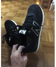 NEW BALANCE | 黒のニューバランス 黒系コーデの下に持ってきたい(スニーカー)
