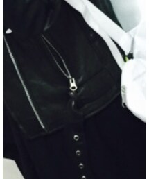 no brand | ライダースジャケット