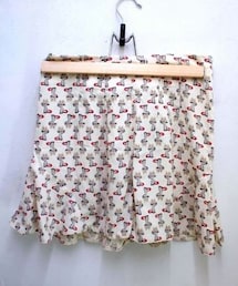 import by La Boum | キャットプリントリボンハイウエストショートパンツ(その他パンツ)