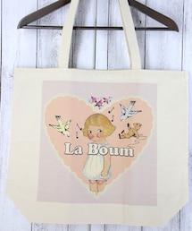 import by La Boum | La Boum design tote bag(girl&dear friends)(トートバッグ)