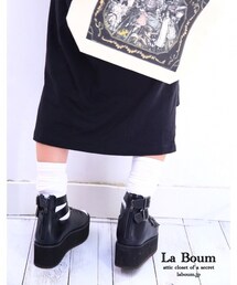 import by La Boum | 
black belt sandal

(サンダル)