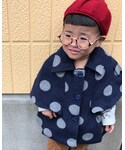 韓国子供服の「ジャケット/アウター(ポンチョ)」