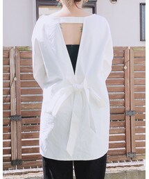 トップス後ろはこんな | トップス