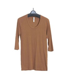 ATTACHMENT | プリモアフライスUネックカットソー(Tシャツ/カットソー)