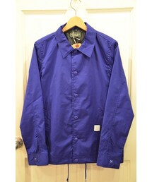 コーチジャケット（ブルー）(ナイロンジャケット)