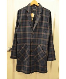 ビエラチェックチェスターコート(ダウンジャケット/コート)