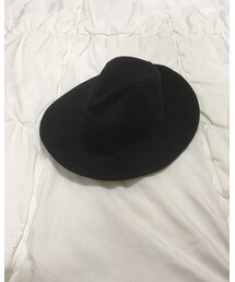 no brand | つば広帽 フェルト生地(ハット)
