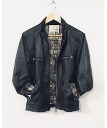 rovtski | 裏地も可愛いライダース(ライダースジャケット)