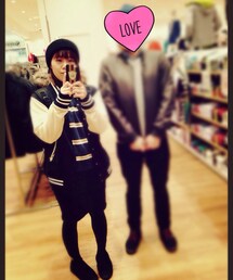 no brand | 彼とアウターとりかえっこしたバージョン(￣▽￣)(スタジャン)