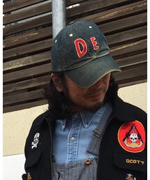 DENIM DUNGAREE | キャップ