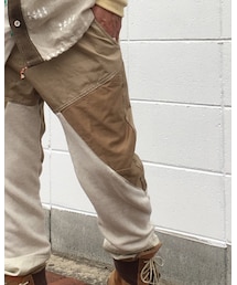 shii | 内緒のブランドshii チノパンリメイクのイージーパンツ(チノパンツ)