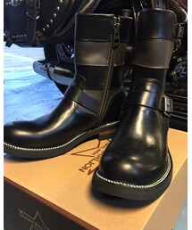 SLOW Wear Lion | ボーダーエンジニアブーツ(ブーツ)