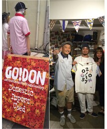 GO!DON!×JAVARA | ずっと行きたかったselectshop GO!DONのオリジナルTシャツがポイント〜(Tシャツ/カットソー)