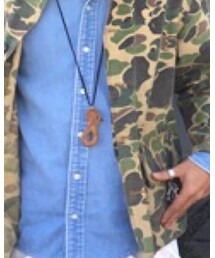 木彫松並 | ネックレス