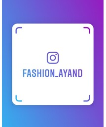 @fashion_ayand | その他