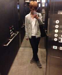 VANQUISH | 今日のコーデ
JKT:H&M
inner,Shoes :VANQUISH (Tシャツ/カットソー)