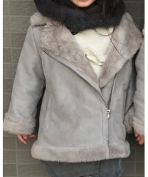 ZARA KIDS | ムートンコート