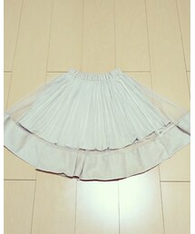 enchante petit | チュール重ねプリーツスカート(スカート)