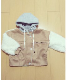 solana shop | 袖ボアムートンブルゾン(ブルゾン)
