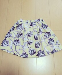 Little me couture | チューリップ柄フレアスカート(スカート)