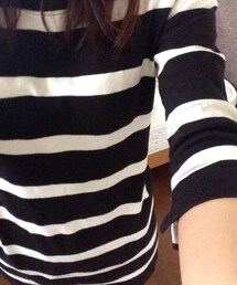 UNIQLO | ボーダーミニワンピース(ワンピース)